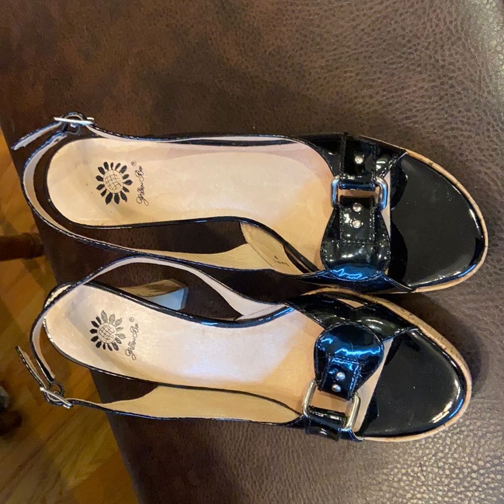 Yellow Box sandals